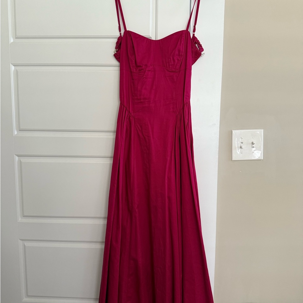 Abercrombie & Fitch Pink Maxi Dress